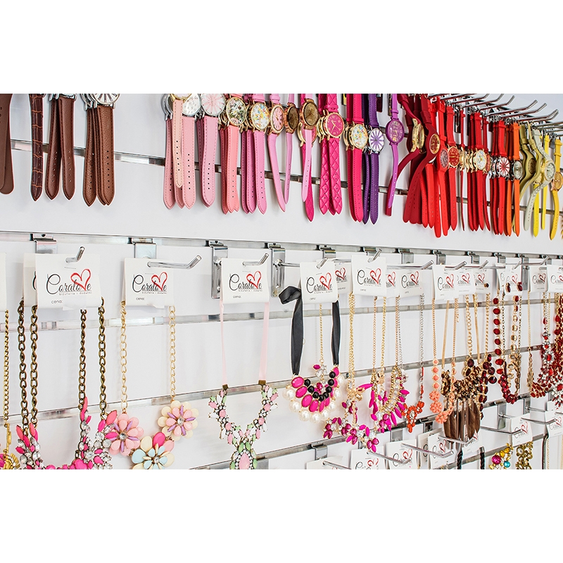 Cokół Slatwall Shopwall śmietankowy, Biały