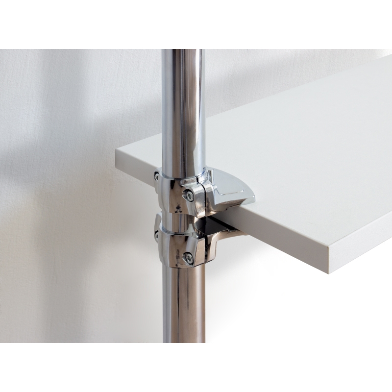 Wieszak do sklepu, garderoby, półki 80x30cm