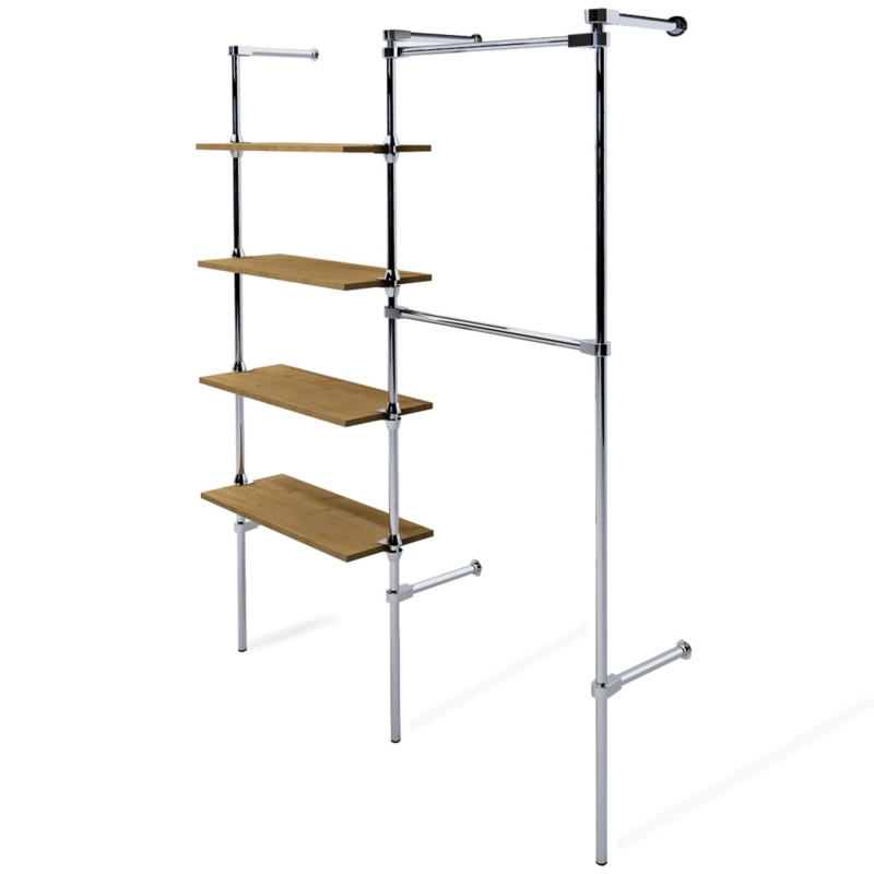 Wieszak do sklepu, garderoby, półki 80x30cm