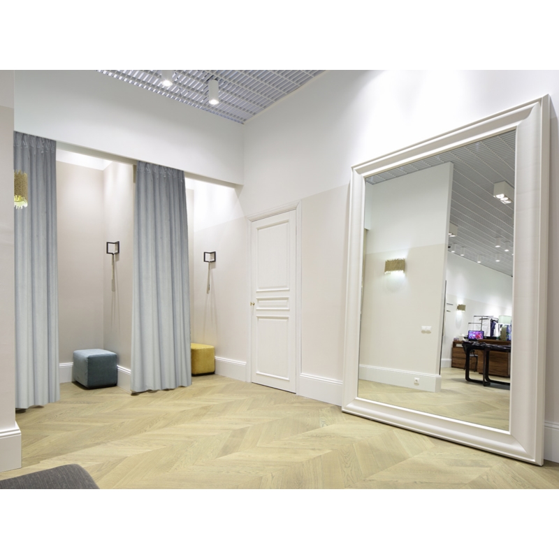 Kotara aksamit do przymierzalni szara 155x180cm