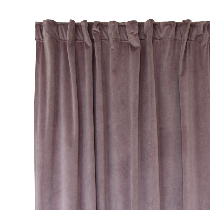 Kotara aksamit do przymierzalni wrzosowa 155x180cm