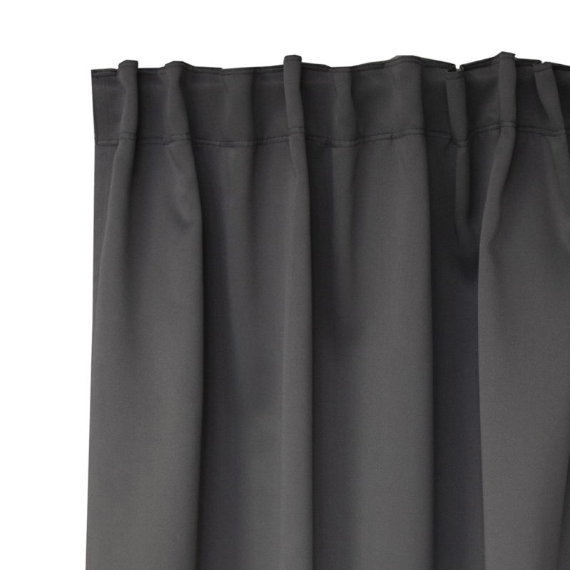 Kotara blackout do przymierzalni antracyt 135x180