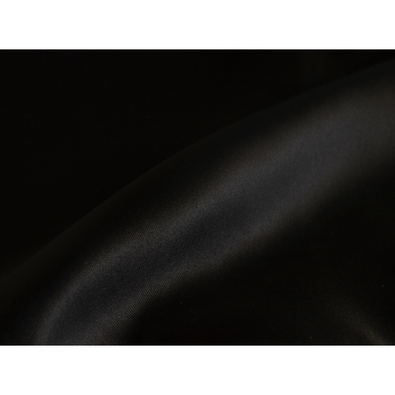 Zasłona blackout do przymierzalni czarna 135x180cm