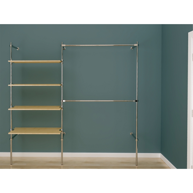 Wieszak do sklepu, garderoby, półki 60x30cm