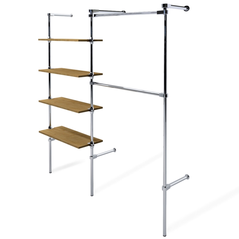 Wieszak do sklepu, garderoby, półki 60x30cm