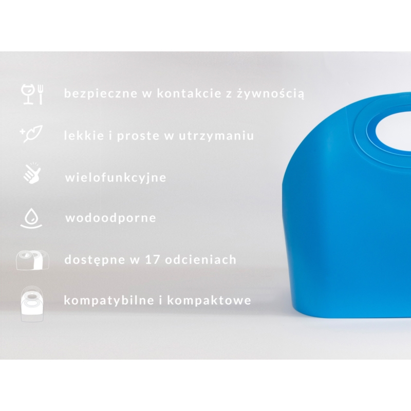 Koszyk na zakupy MAXI Flexibag 15L niebieski