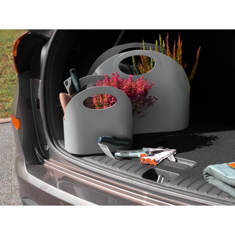 Koszyk na zakupy MAXI Flexibag 15L szary