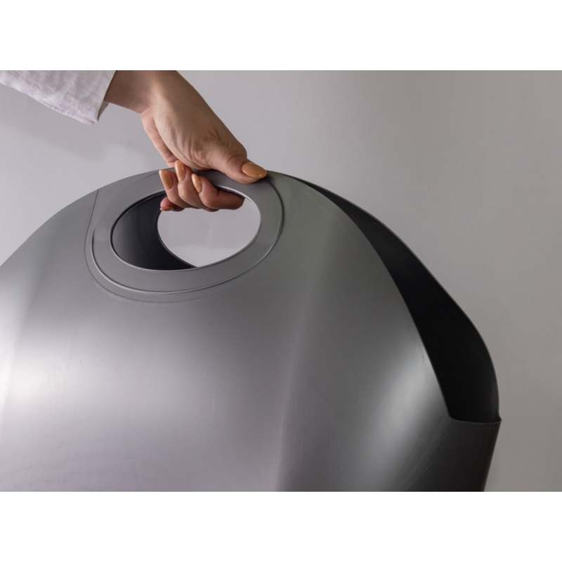 Koszyk na zakupy MAXI flexibag 15L srebrny