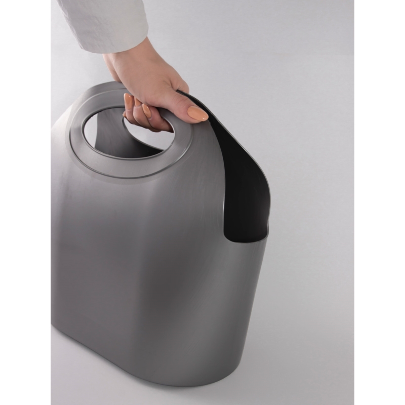 Koszyk sklepowy MINI Flexibag 4,5L srebrny