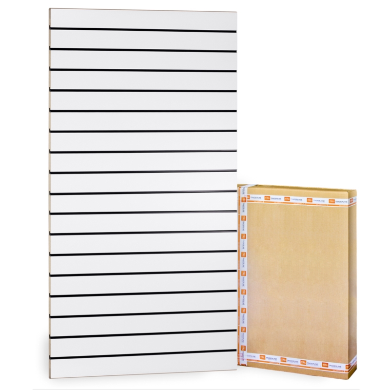 Panel 100x180cm, śnieżnobiały, wsuwki co 10 cm