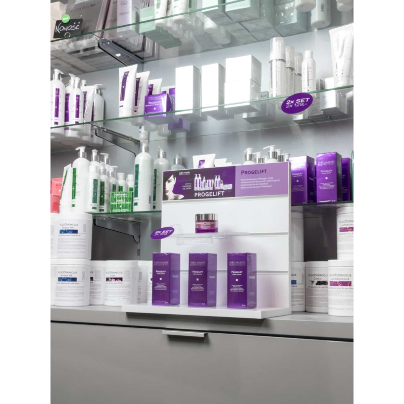 Ekspozytor, stojak biały szerokość 30cm Space Wall