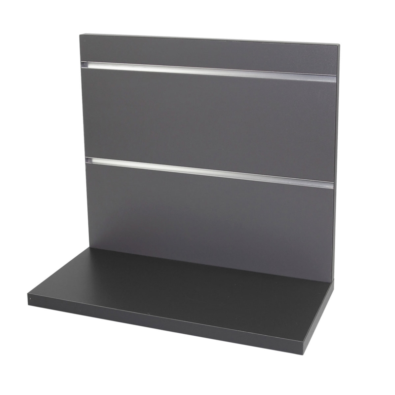 Ekspozytor, grafit, szerokość 40cm, Space Wall