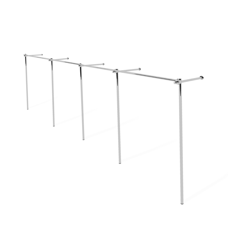 Wieszak na ubrania do garderoby 480x40x150cm