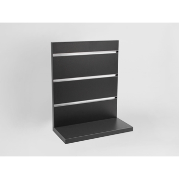 Ekspozytor, stojak antracyt, szerokość 30cm