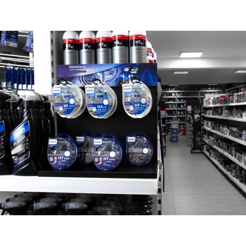 Ekspozytor, stojak antracyt, szerokość 30cm