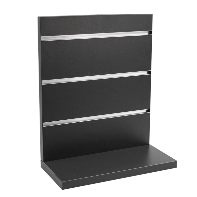 Ekspozytor, stojak antracyt, szerokość 30cm