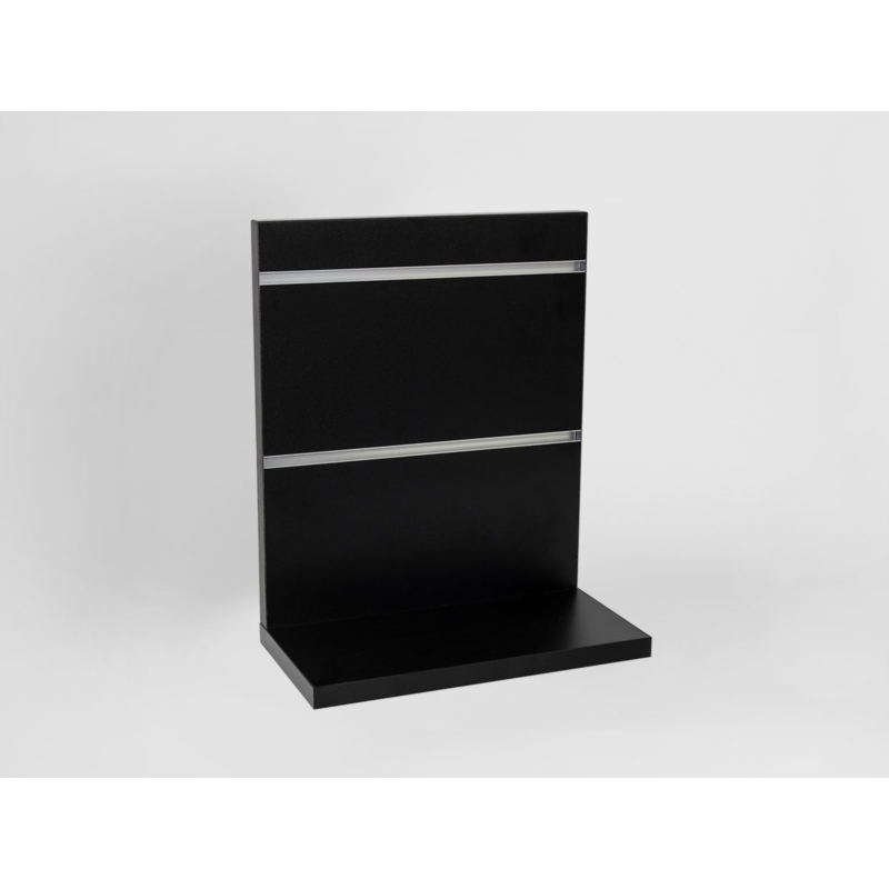 Ekspozytor stojak czarny szerokość 30cm Space Wall