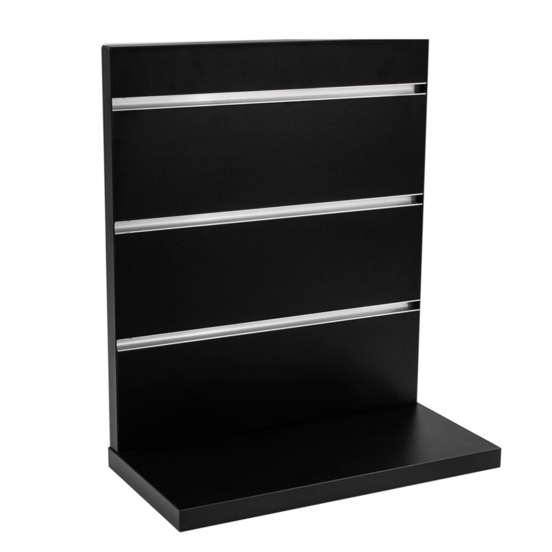 Ekspozytor stojak czarny szerokość 30cm Space Wall