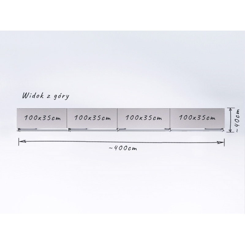 Wieszak odzieżowy, sklepowy, z półką, chrom