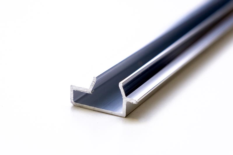 Wsuwka aluminiowa L wkład panel Spacewall