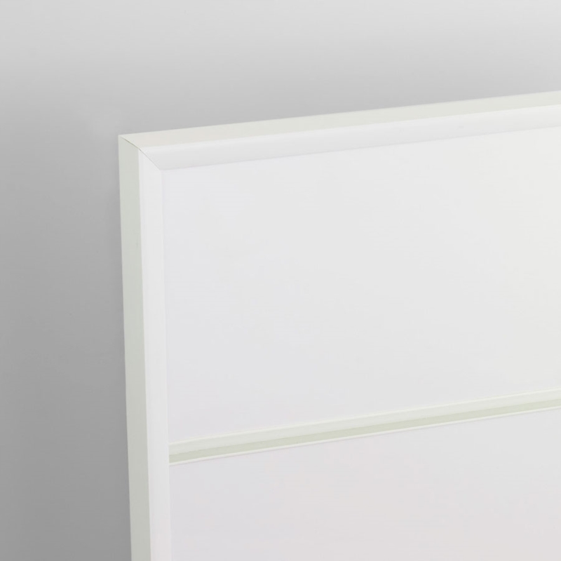 Wsuwka plastikowa L, biała, system Spacewall