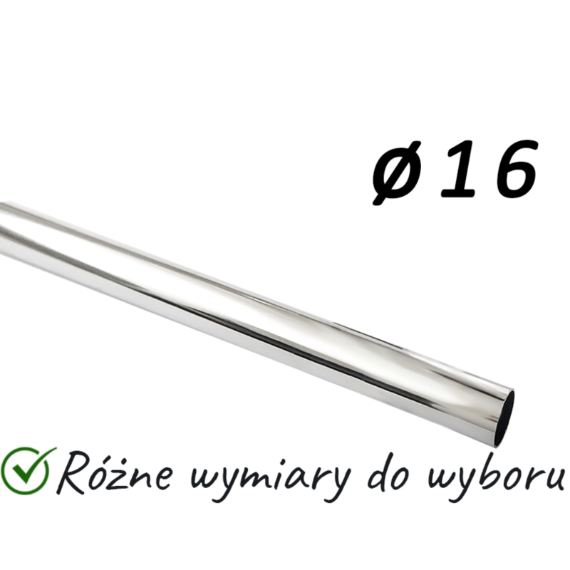 Drążek, rura fi 16mm