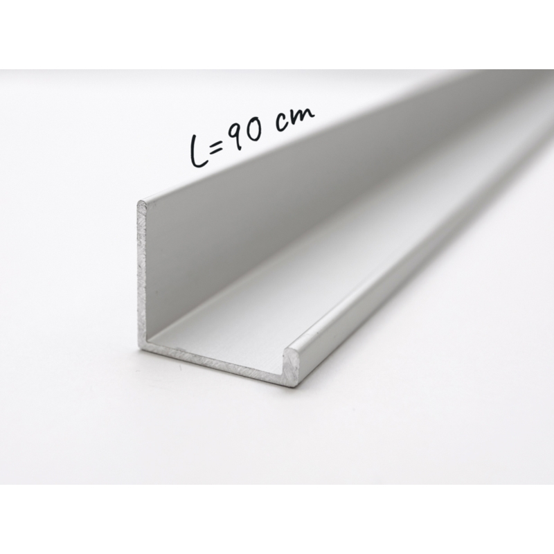 Aluminiowy profil krawędziowy "C" system Spacewall