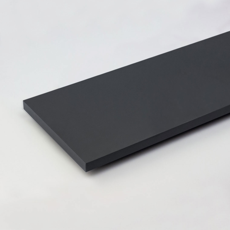 Półka meblowa ścienna ciemnoszara