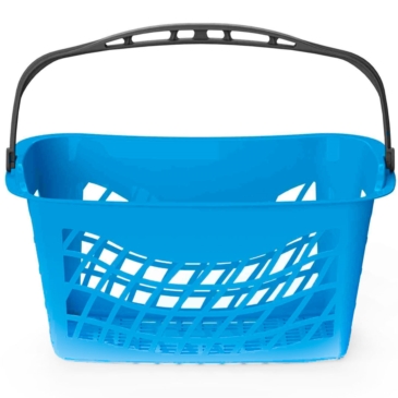 EURO BASKET koszyk sklepowy 26L niebieski