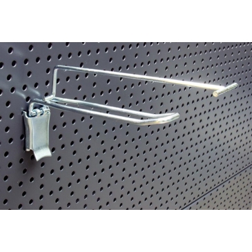 Haczyk na perforację, podwójny, wysięgnik i zamek