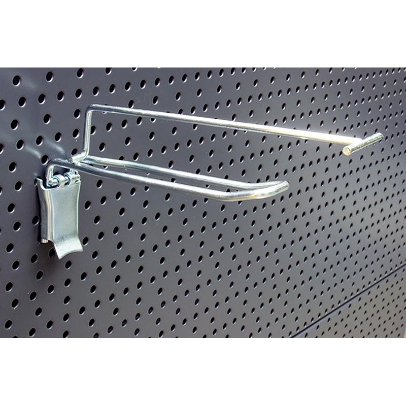 Haczyk na perforację, podwójny, wysięgnik i zamek