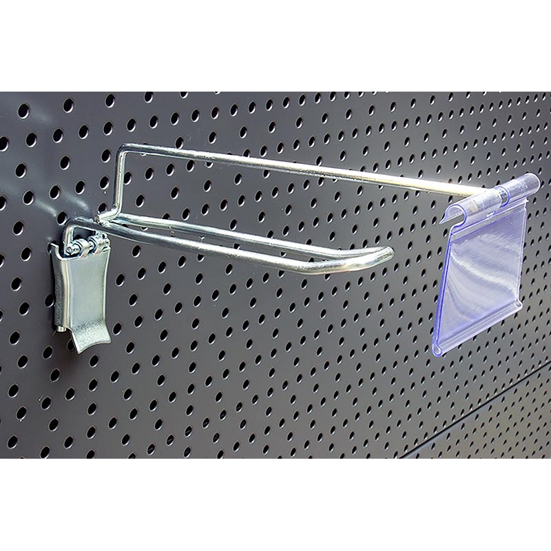 Haczyk na perforację, podwójny, wysięgnik i zamek