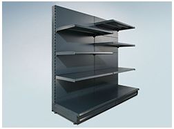 Regały sklepowe przyścienne proste i narożne